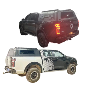 Canopy Aluminio POER AT y MT, RICH6, Changan Hunter, Wingle 7, Jac T8, NP300, Colorado, Dmax, Hilux sin plataforma